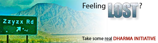 Feeling LOST? Take some real Dharma Initiative.
